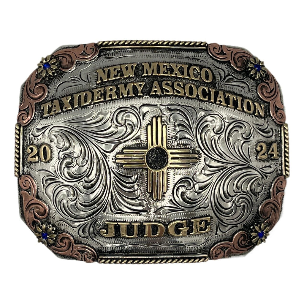 Custom Trophy Rodeo Buckles CBECON 100 Corriente Buckle