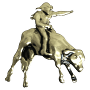 Calf Rider - Corriente Buckle