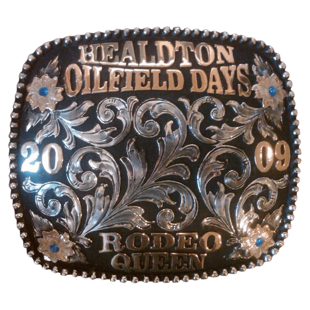 Oilfield sales belt buckles