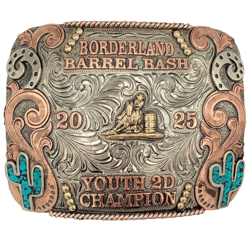 Custom Trophy Award Buckles CBE 618