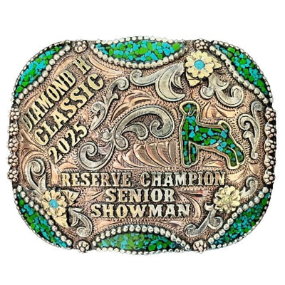 LIME   GREEN STONE BUCKLE  BELT WESTERN LIME GREEN BELT-SM LADIES OR KIDS GENUINE LEATHER  main image 4