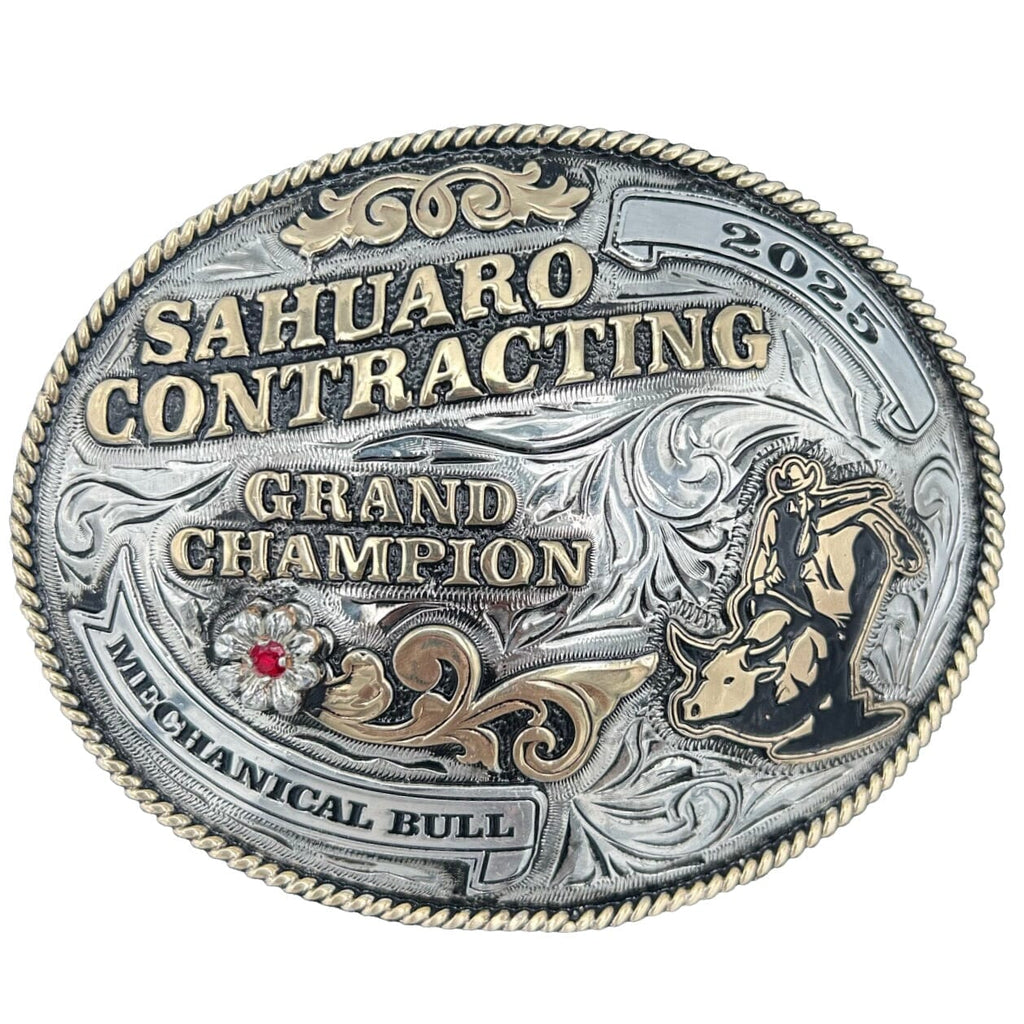 Custom Trophy Rodeo Buckles CBECON 100 | Corriente Buckle