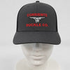 Signature Charcoal Grey Corriente Buckle Cap (Black Mesh)