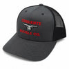 Signature Charcoal Grey Corriente Buckle Cap With Black Mesh