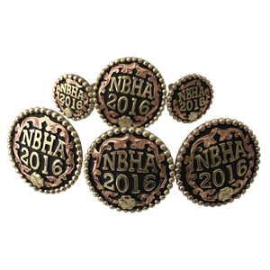 CBCONCH 100 Trophy Conchos - Corriente Buckle