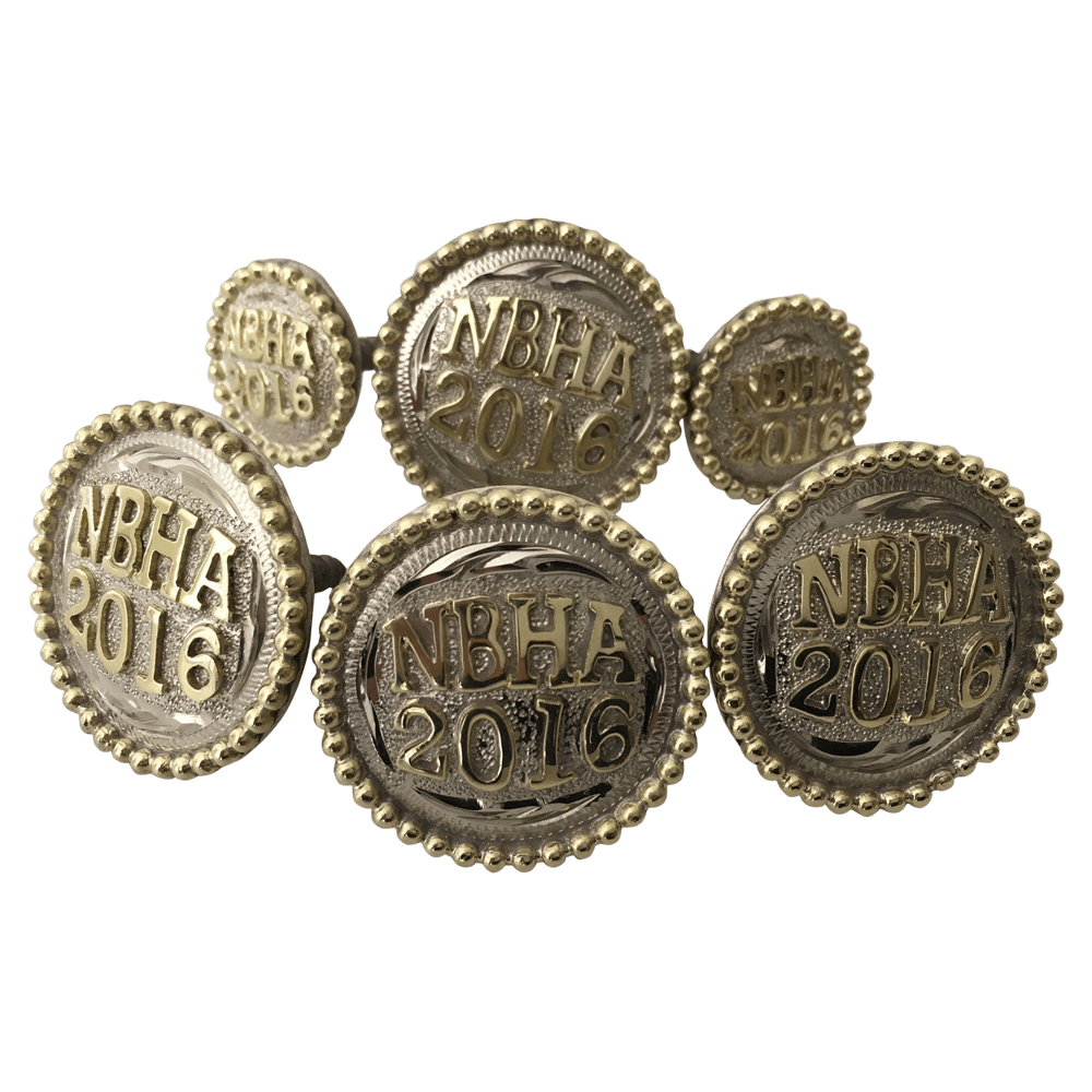 CBCONCH 100A Trophy Conchos - Corriente Buckle