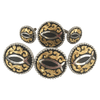 CBCONCH 112 Jesus Fish Conchos - Corriente Buckle