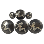 CBCONCH 126 Trucker Girl Conchos - Corriente Buckle