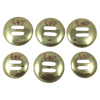 CBCONCH 155A Brass Slotted Conchos - Corriente Buckle