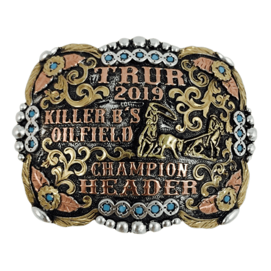 Custom Trophy Buckles CBE 272 Corriente Buckle