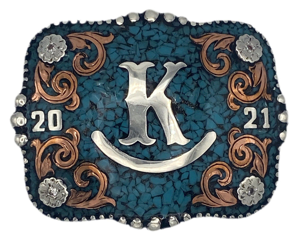 K deals belt buckle