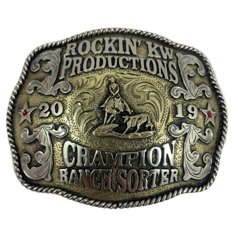 Rodeo trophy buckles clearance