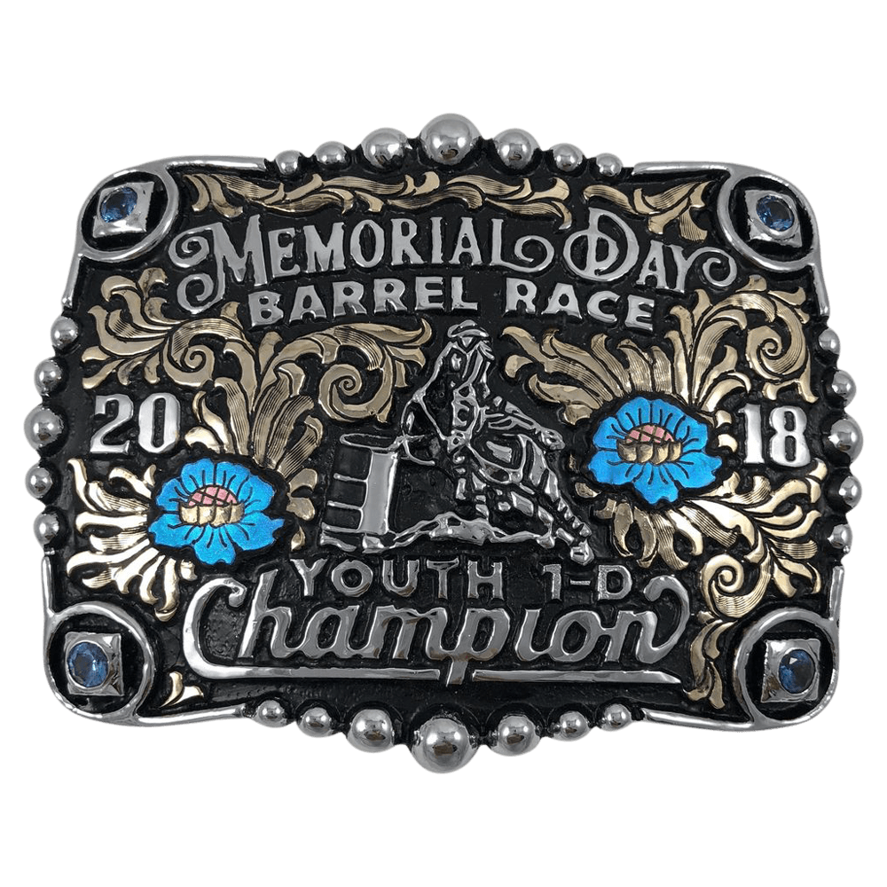Barrel racing buckles deals