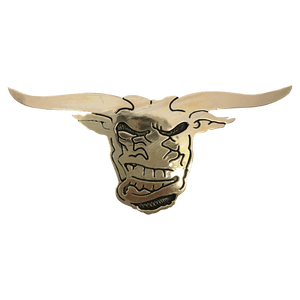 Corriente Bullhead Logo - Corriente Buckle