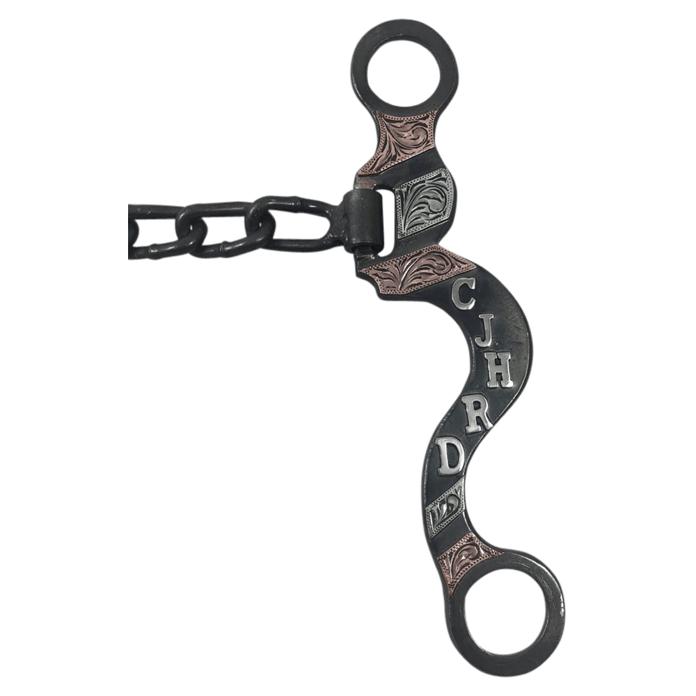 Small Chain Bit Custom Trophy Bit CSBIT 100A | Corriente Buckle