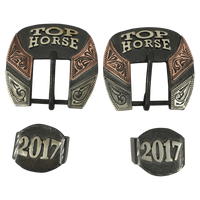 CSHB 102A Custom Headstall Buckles - Corriente Buckle