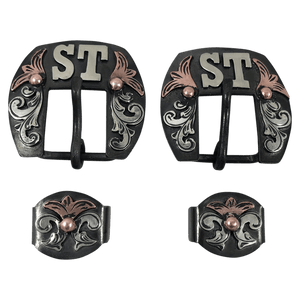 CSHB 104 Headstall Buckles - Corriente Buckle