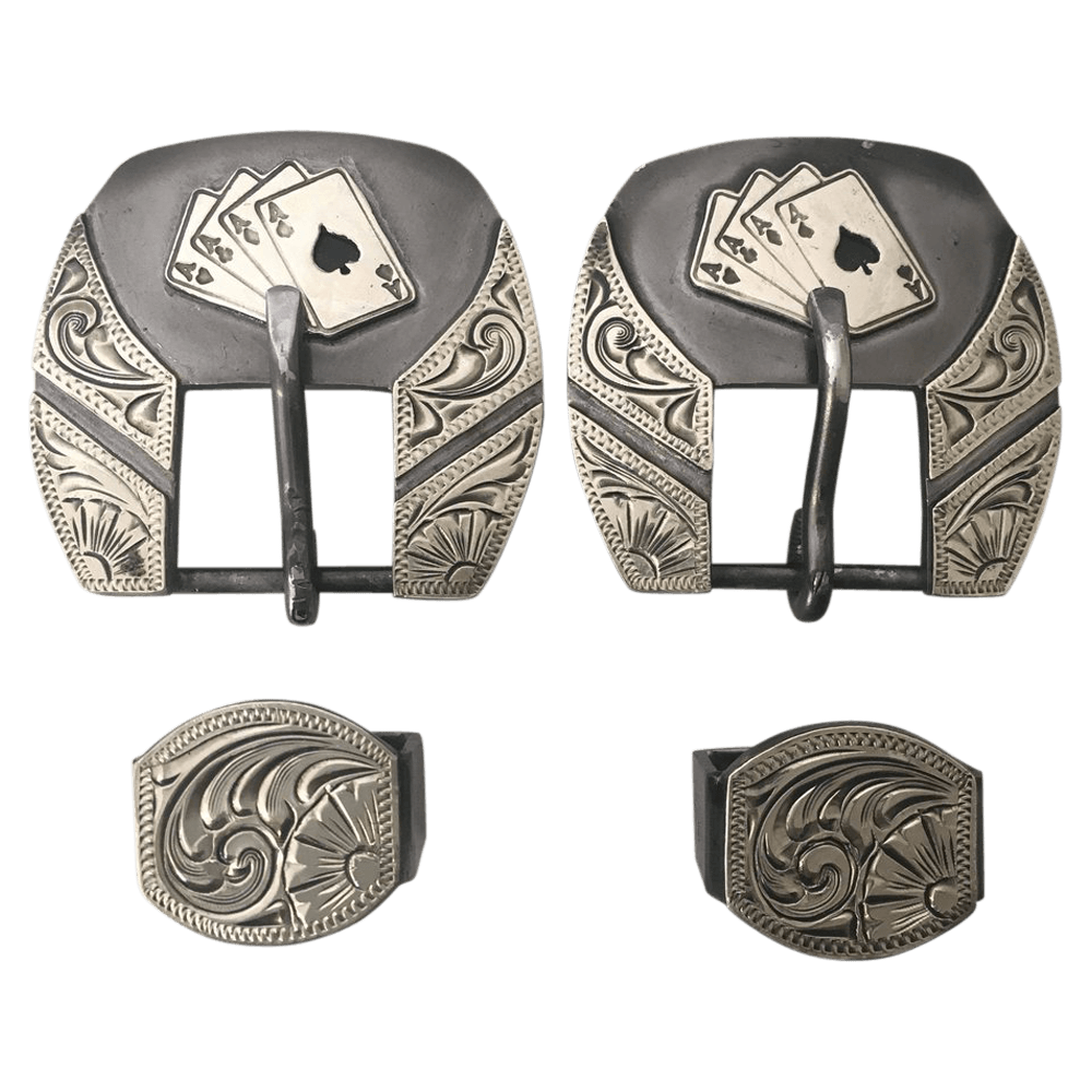 CSHB 105 Aces Headstall Buckles