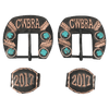 CSHB 111A Custom Headstall Buckles - Corriente Buckle