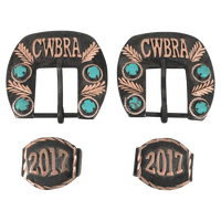 CSHB 111A Custom Headstall Buckles - Corriente Buckle