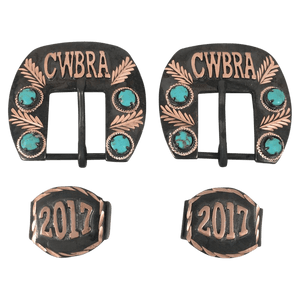 CSHB 111A Custom Headstall Buckles - Corriente Buckle