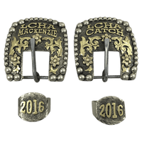 CSHB 120 Custom Headstall Buckles - Corriente Buckle