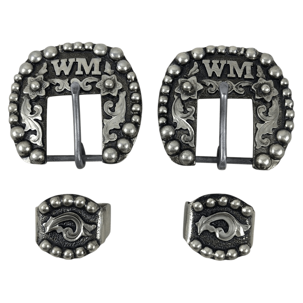 CSHB 121 Custom Headstall Buckles - Corriente Buckle