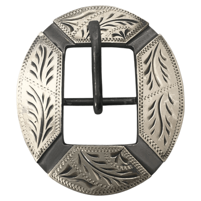 CSHB 145 Custom Engraved Cart Headstall Buckles - Corriente Buckle