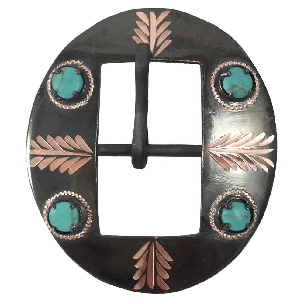 CSHB 167 Custom Cart Headstall Buckles - Corriente Buckle