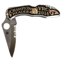 CSK 104 Spiderco Knife - Corriente Buckle