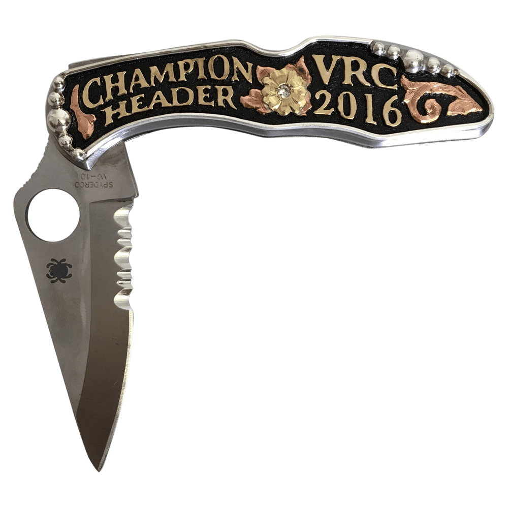 CSK 104 Spiderco Knife - Corriente Buckle